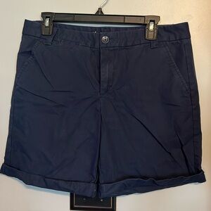 Gap Khaki Boyfriend Rollup Shorts